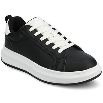 Journee Meeya Women's Casual Lace-Up Sneakers