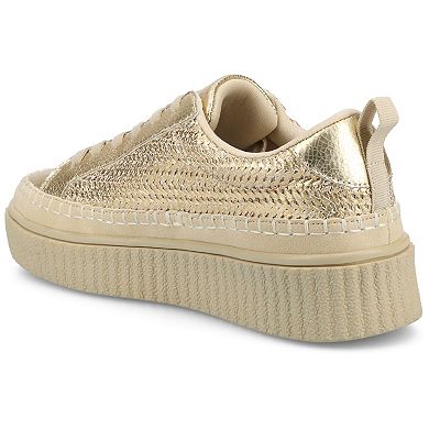 Journee Pazey Women's Casual Lace-Up Platform Sneakers