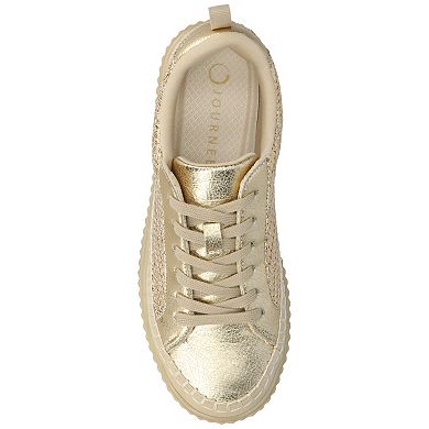 Journee Pazey Women's Casual Lace-Up Platform Sneakers