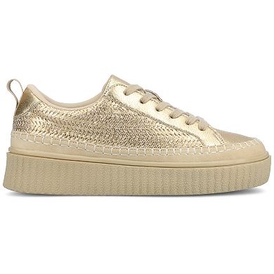 Journee Pazey Women's Casual Lace-Up Platform Sneakers
