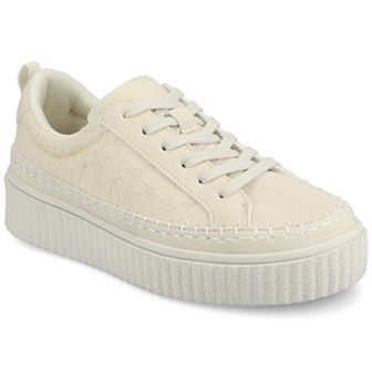 Journee Pazey Women's Casual Lace-Up Platform Sneakers
