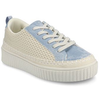 Journee Pazey Women's Casual Lace-Up Platform Sneakers