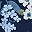 Deep Sea Navy Lilies