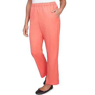 Women's Alfred Dunner Classic Balanced Side Pocket Short Length Pants
