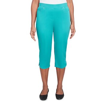 Women's Alfred Dunner Tailored Tulip Hem Capri Pants