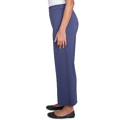 Women's Alfred Dunner Pleated Wide Leg Ankle Pants