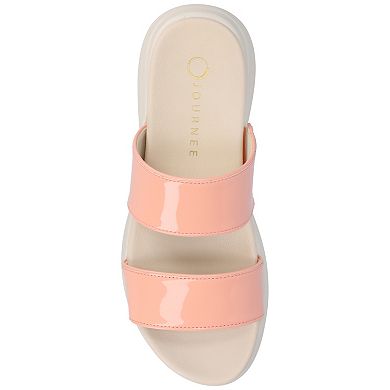 Journee Women's Janis Slip On Sandals