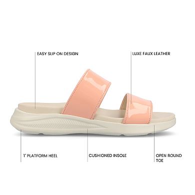 Journee Women's Janis Slip On Sandals