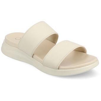 Journee Women's Janis Slip-On Sandals