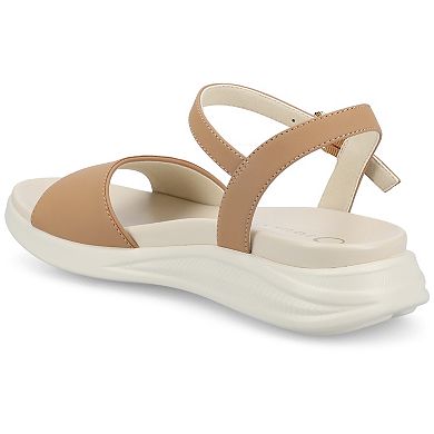 Journee Jaylee Ankle Strap & Buckle Women's Sandals