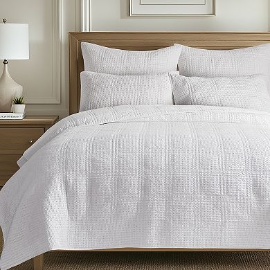 Levtex Home Cloud Waffle Quilt Set or Euro Sham Set