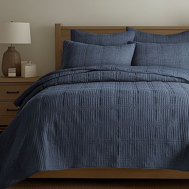 Levtex Home Cloud Waffle Quilt Set or Euro Sham Set