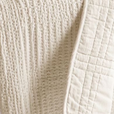 Levtex Home Cloud Waffle Quilt Set or Euro Sham Set