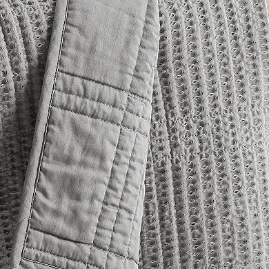 Levtex Home Cloud Waffle Quilt Set or Euro Sham Set