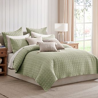 Levtex Home Cloud Waffle Quilt Set or Euro Sham Set