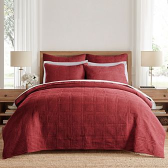 Levtex Home Cloud Waffle Quilt Set or Euro Sham Set