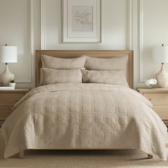 Levtex Home Cloud Waffle Quilt Set or Euro Sham Set