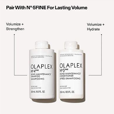 No.4 Fine Bond Maintenance Volumizing and Strengthening Hair Shampoo