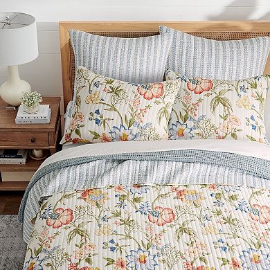 Levtex Home Maileen Quilt Set or Euro Sham Set