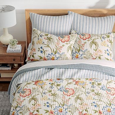 Levtex Home Maileen Quilt Set or Euro Sham Set