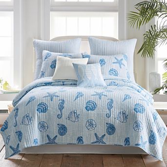 Levtex Home Sandy Cove Quilt Set or Euro Sham Set