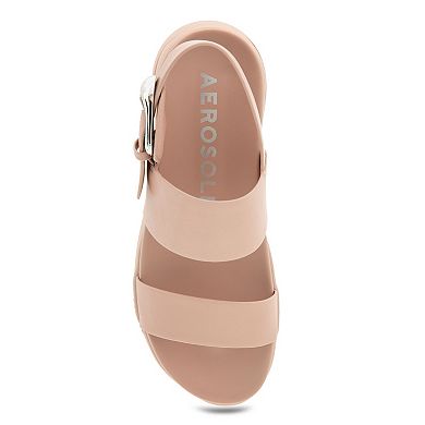 Aerosoles Hari Women's Buckled Strap Flatform Sandals