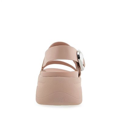 Aerosoles Hari Women's Buckled Strap Flatform Sandals