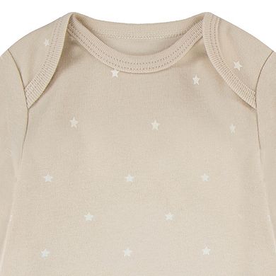 Newborn Baby Boys Huggies Babywear 100% Organic Sleeper Gowns 2-Pack