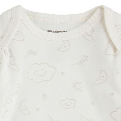 Newborn Baby Boys Huggies Babywear 100% Organic Sleeper Gowns 2-Pack