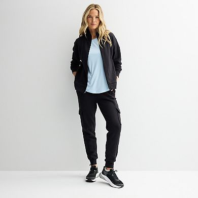 Women's Tek Gear® Ultrasoft Fleece Full Zip Mockneck Jacket