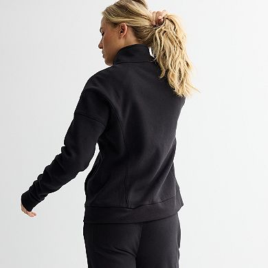 Women's Tek Gear® Ultrasoft Fleece Full Zip Mockneck Jacket
