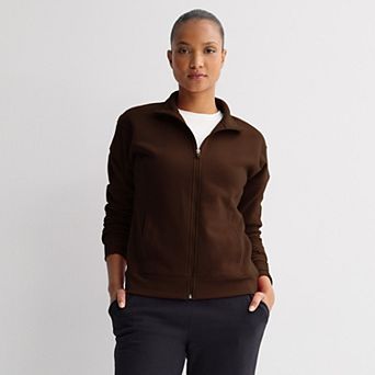 Women's Tek Gear® Ultrasoft Fleece Full Zip Mockneck Jacket