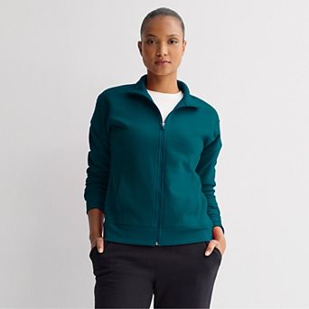 Women's Tek Gear® Ultrasoft Fleece Full Zip Mockneck Jacket