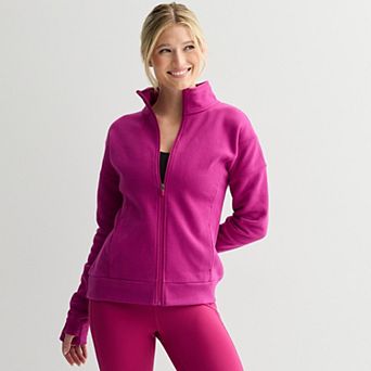 Women's Tek Gear® Ultrasoft Fleece Full Zip Mockneck Jacket