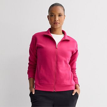 Women's Tek Gear® Ultrasoft Fleece Full Zip Mockneck Jacket