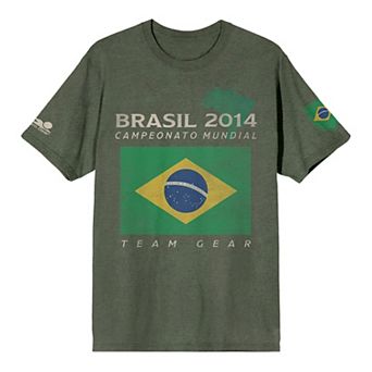 Men's Team Gear Vintage Brazil Graphic Tee