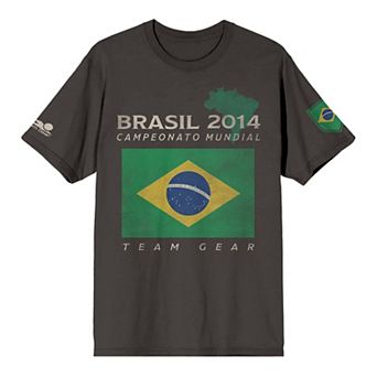 Men's Team Gear Vintage Brazil Graphic Tee