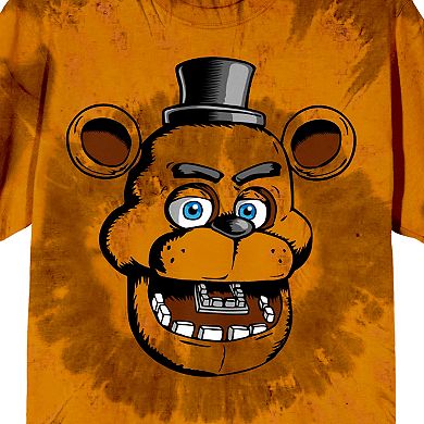 Men's Five Nights At Freddys Freddy Face Graphic Tee