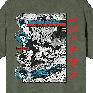 Men's Batmanga Batman & Robin Graphic Tee