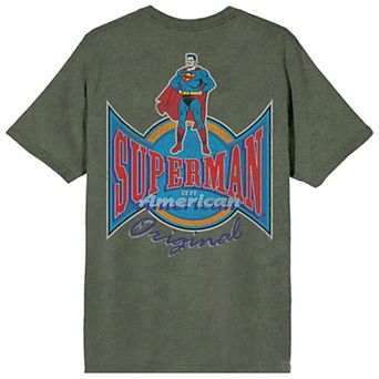Men's Superman American Original Graphic Tee