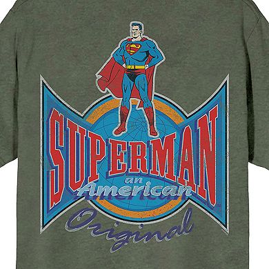 Men's Superman American Original Graphic Tee