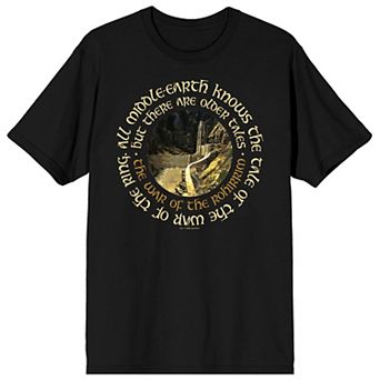 Men's Lord of the Rings War of Rohirrim Short Sleeve Graphic T-Shirt