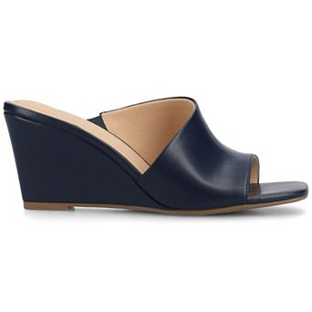 Journee Clementine D'Orsay Women's Wedge Sandals