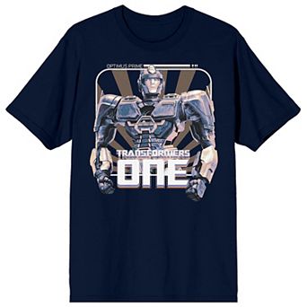 Men's Transformers One Optimus Prime Short Sleeve Graphic T-Shirt