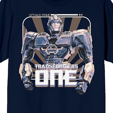 Men's Transformers One Optimus Prime Short Sleeve Graphic T-Shirt