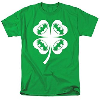 Men's Batman Bat Clover Graphic Tee