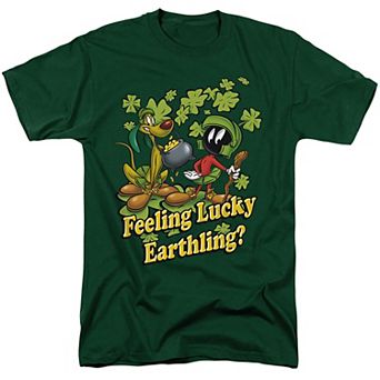 Men's Looney Tunes Feeling Lucky Graphic Tee