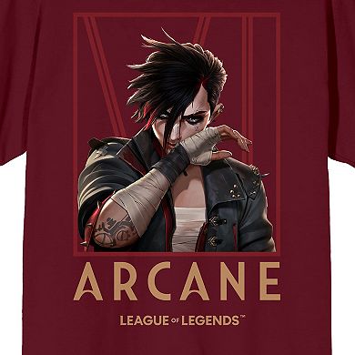Men's Arcane League of Legends Short Sleeve Graphic T-Shirt
