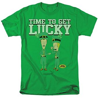 Men's Beavis And Butthead Lucky Graphic Tee