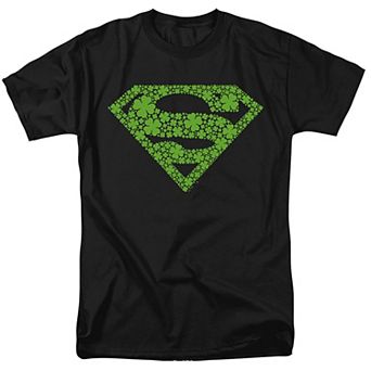 Men's Superman Shamrock Logo Graphic Tee